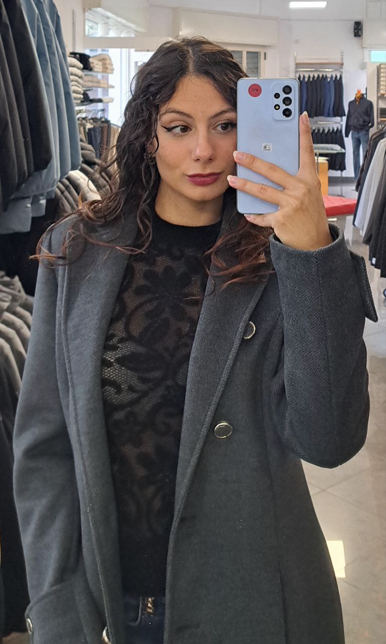 JUUU Cappotto Grigio