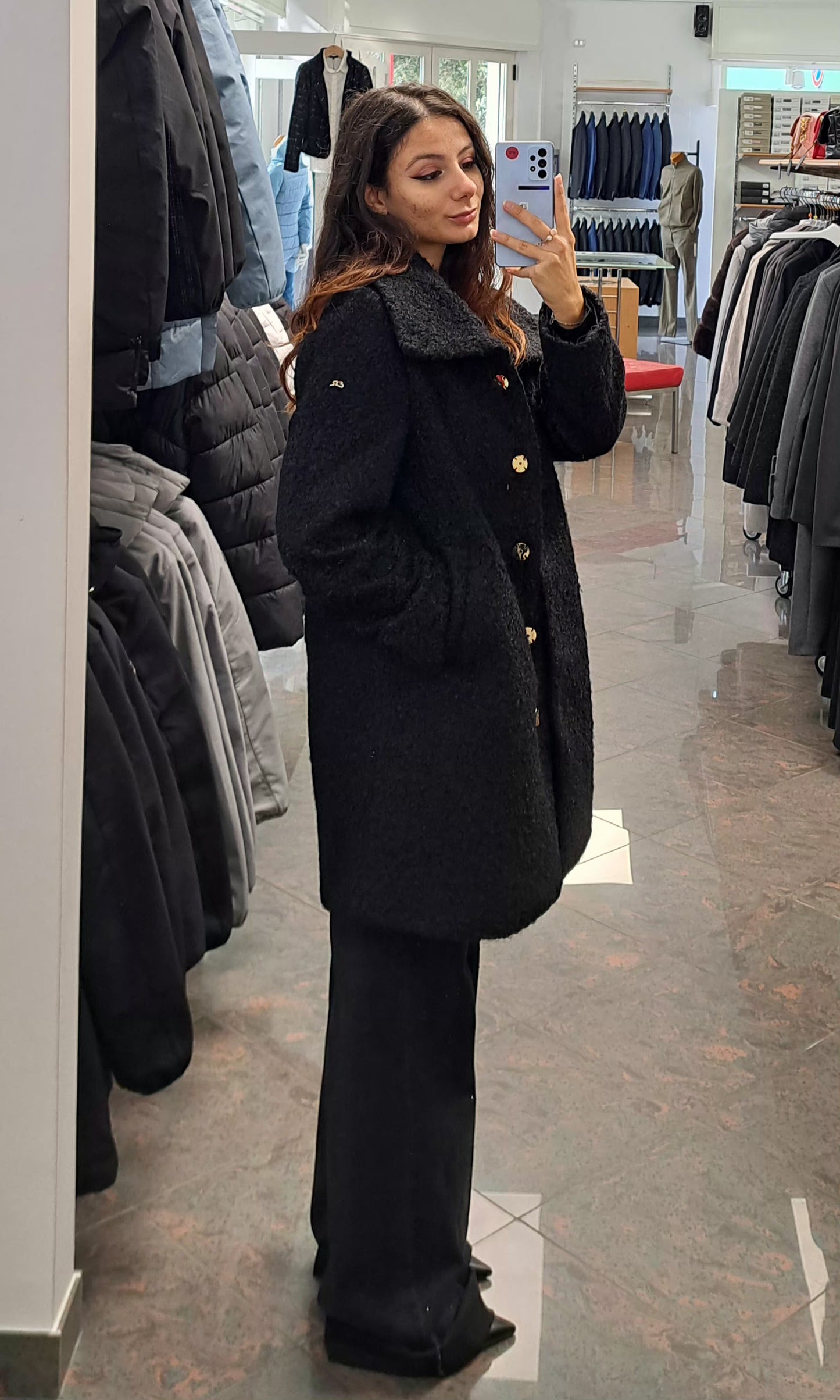 YES ZEE Cappottino in Teddy