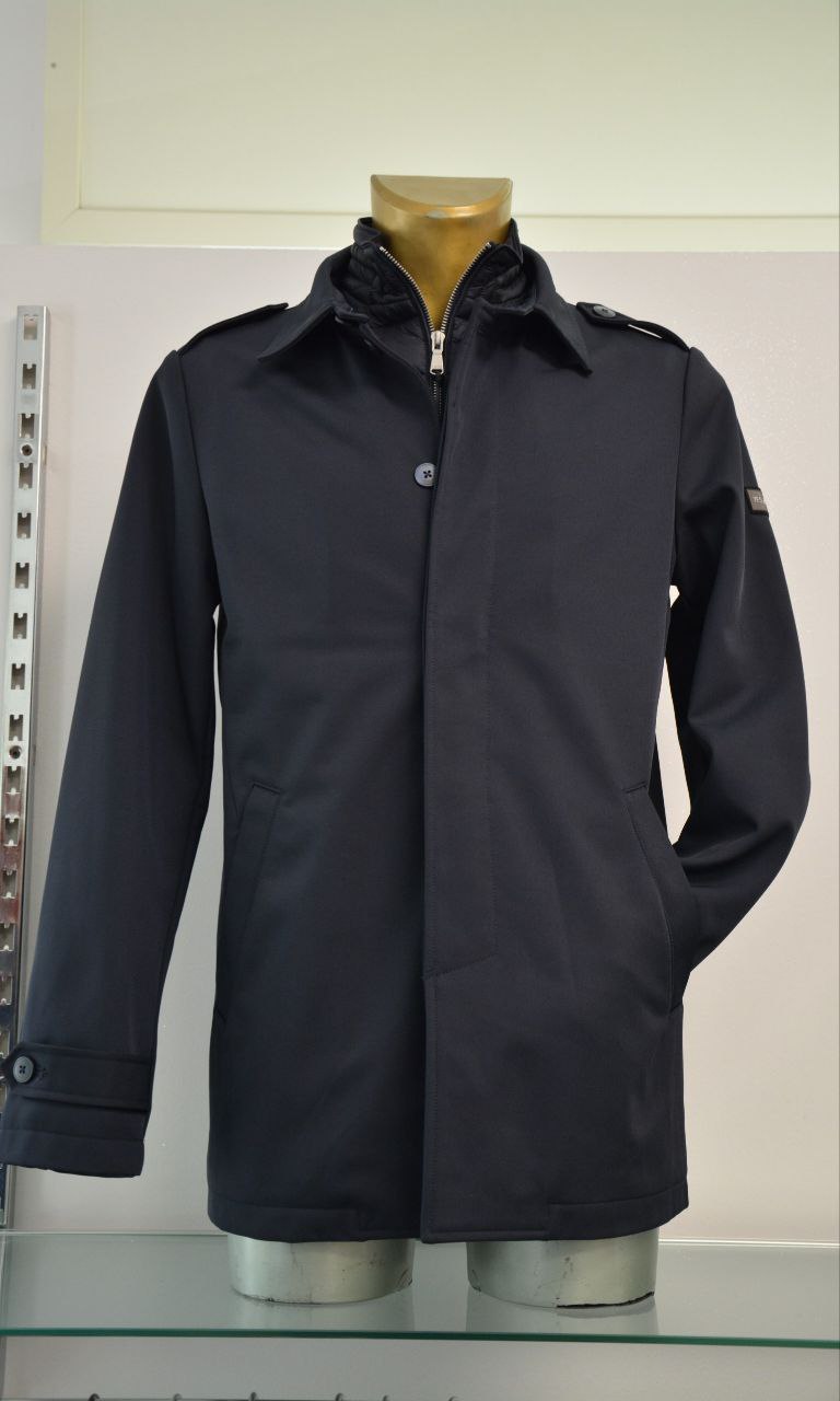 YES ZEE Impermeabile con Finto Gilet