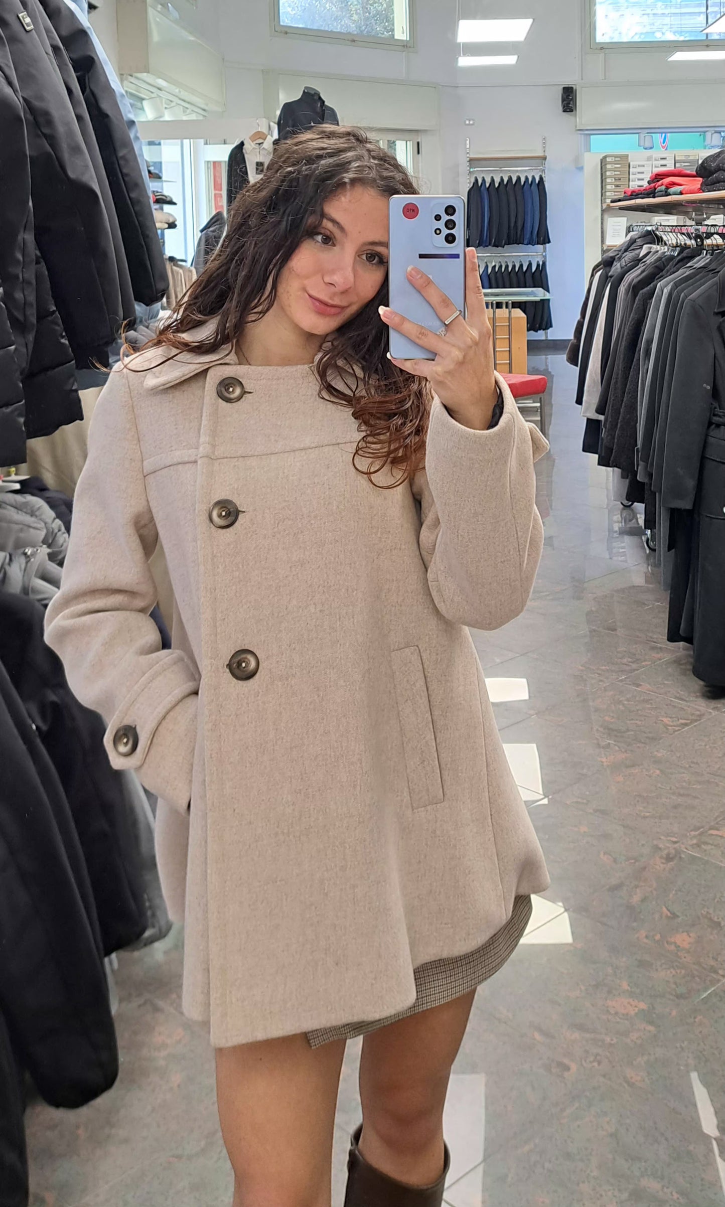 ECLA' Cappottino in Panno