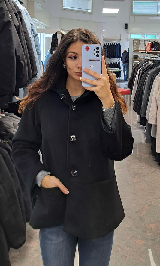 JUUU Cappottino con Cappuccio