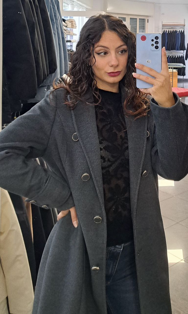 JUUU Cappotto Grigio