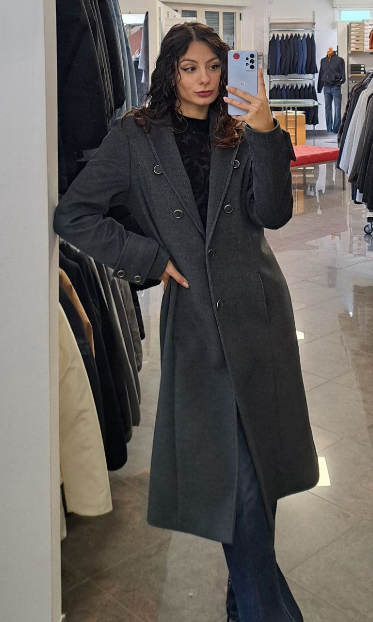 JUUU Cappotto Grigio