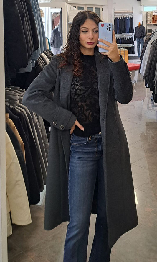 JUUU Cappotto Grigio