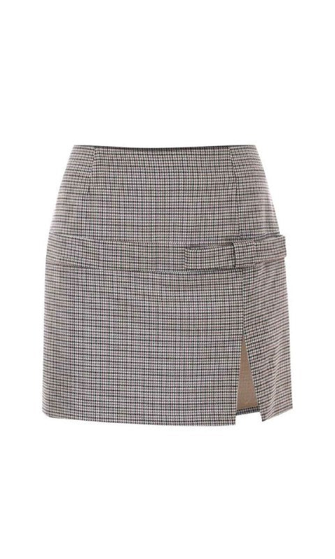 KOCCA Gonna Pantaloncino Corta in Pied de Poule