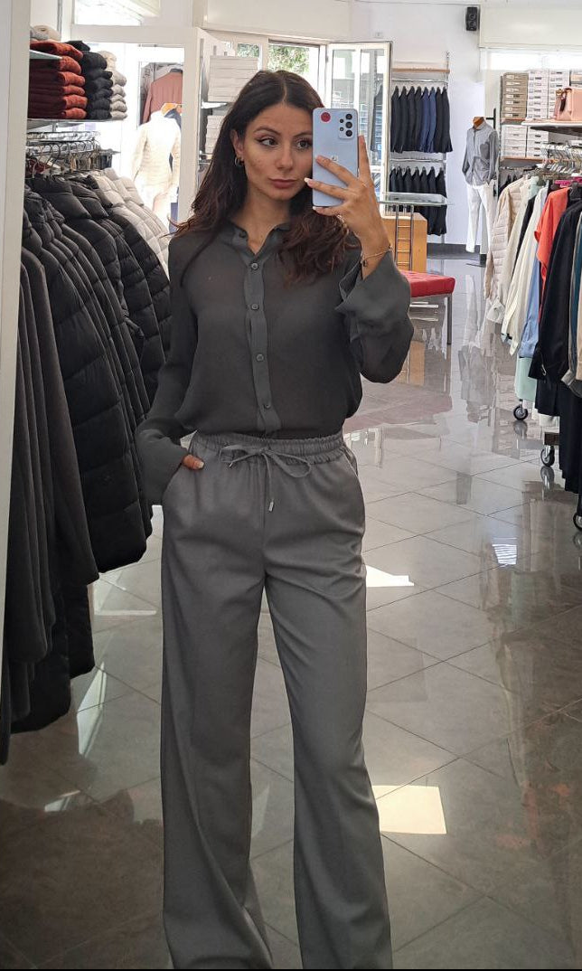 KOCCA Pantaloni Ampi con Coulisse