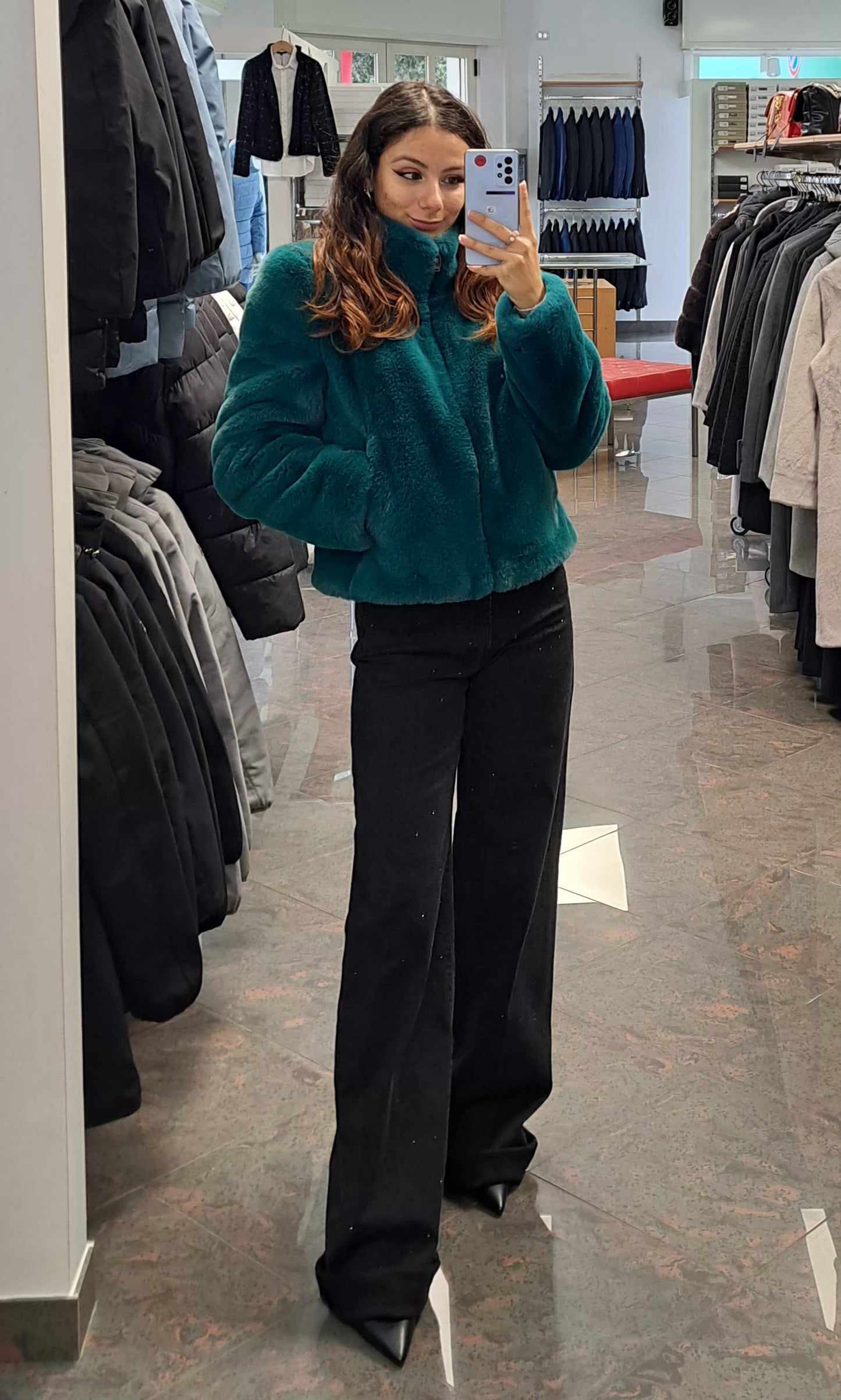 KOCCA Pelliccia Collo Alto