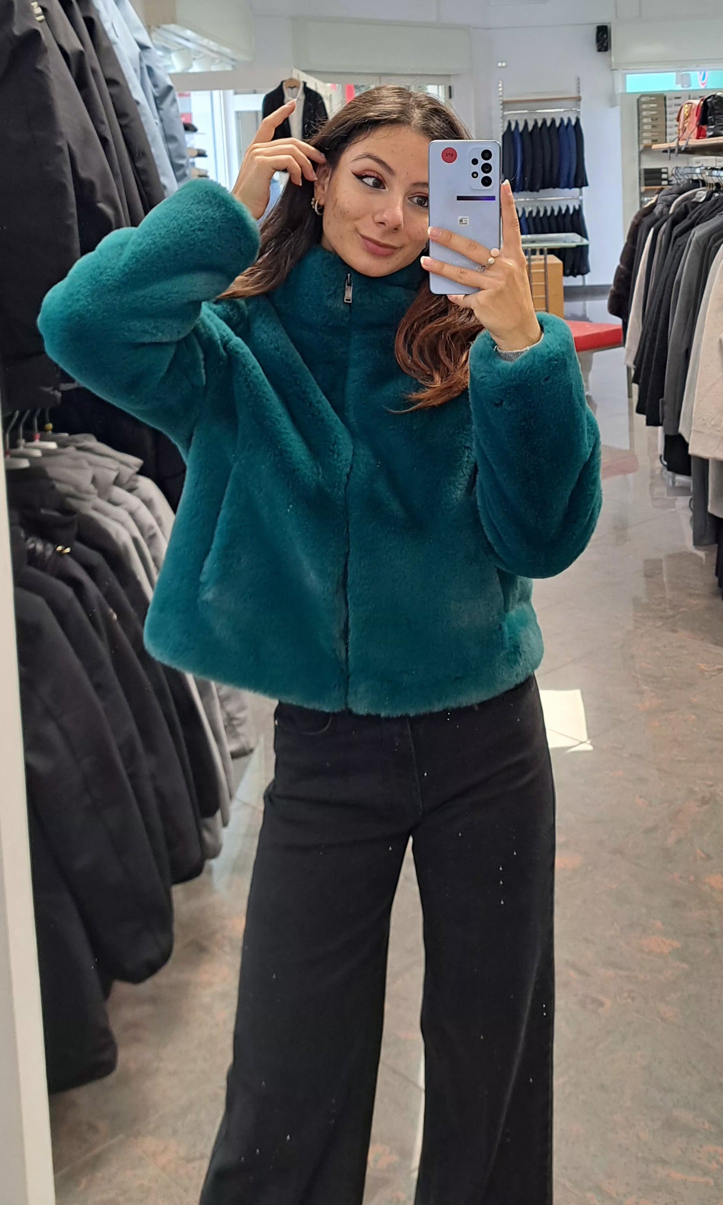 KOCCA Pelliccia Collo Alto