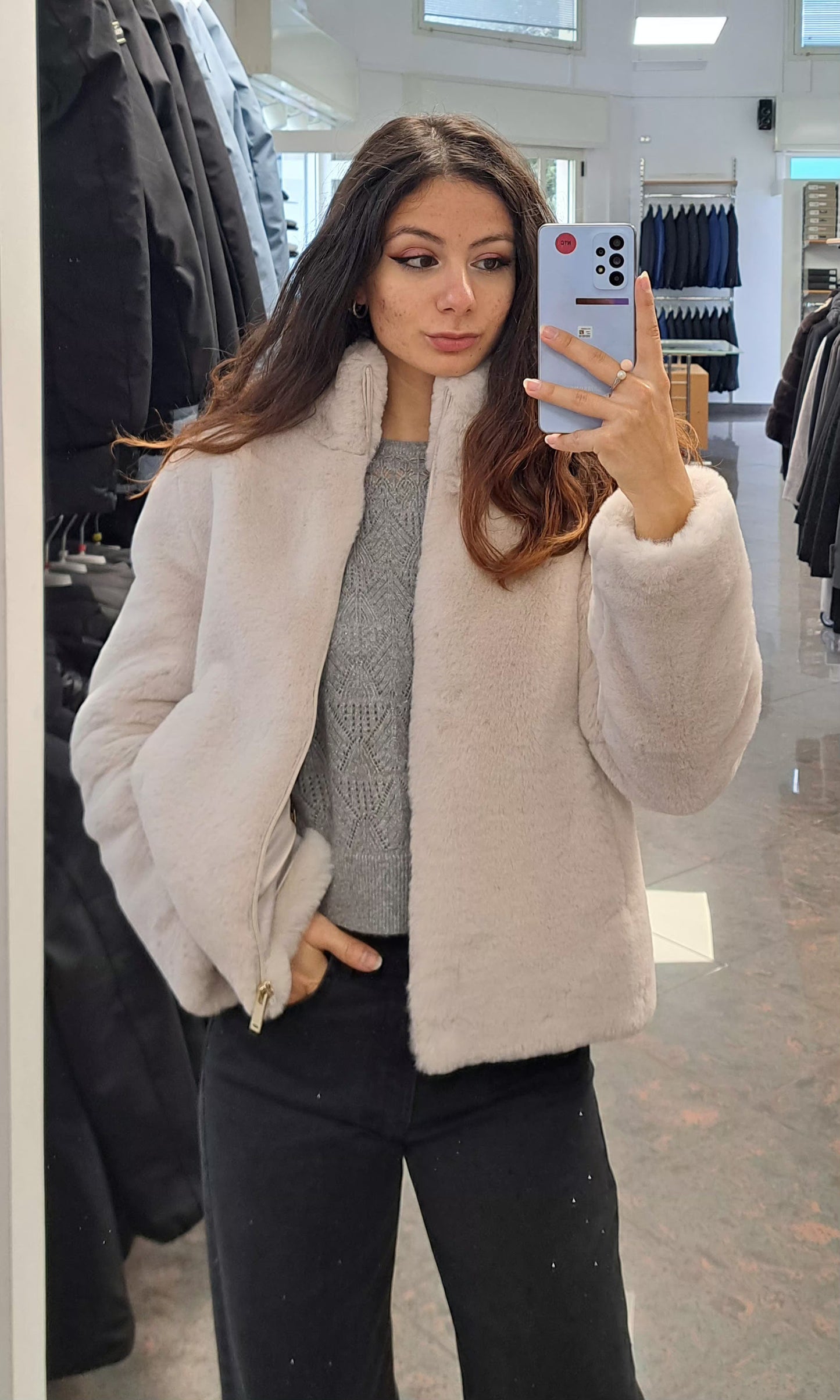 KOCCA Pelliccia Collo Alto