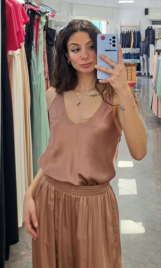 RELISH Canotta in Viscosa