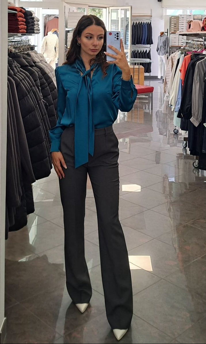 SANGERMANO Pantalone Tailored Palazzo