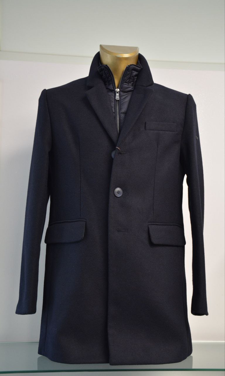 YES ZEE Cappotto con Finto Gilet