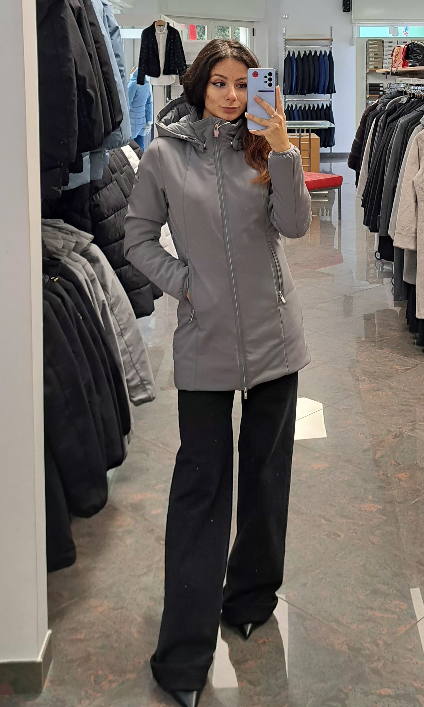 YES ZEE Piumino Soft Shell Liscio