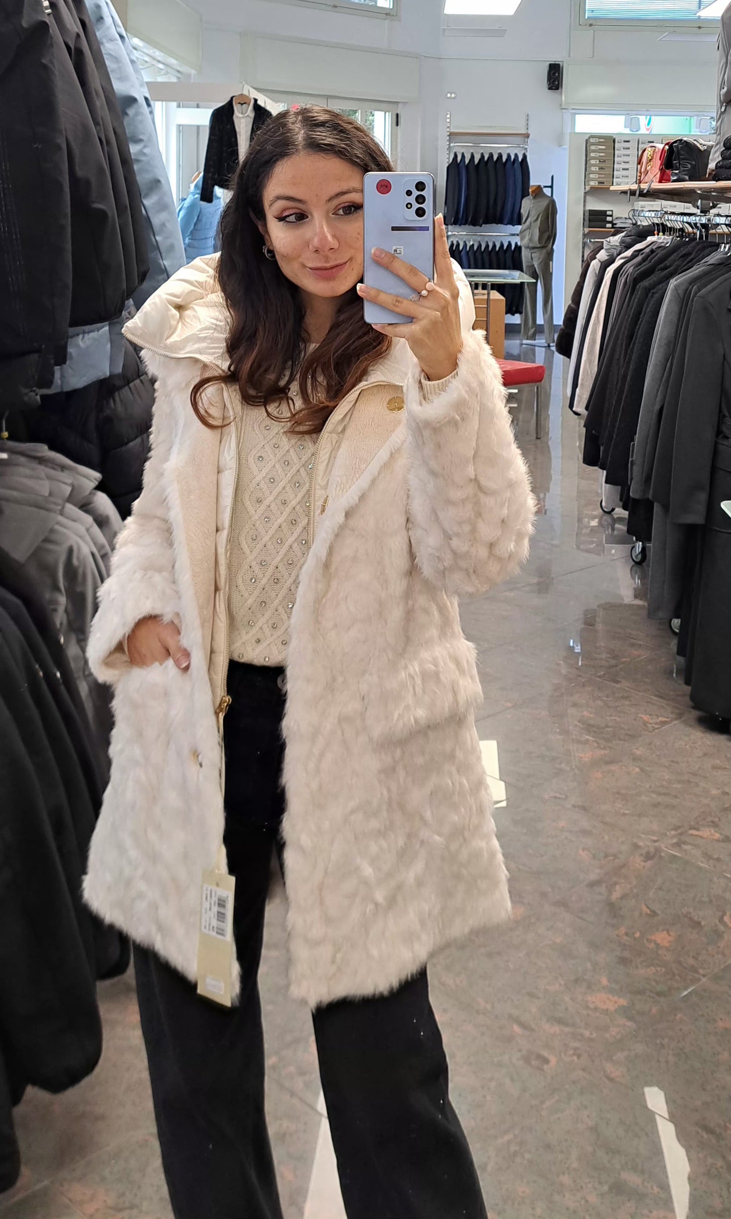 YES ZEE Pelliccia-Piumino